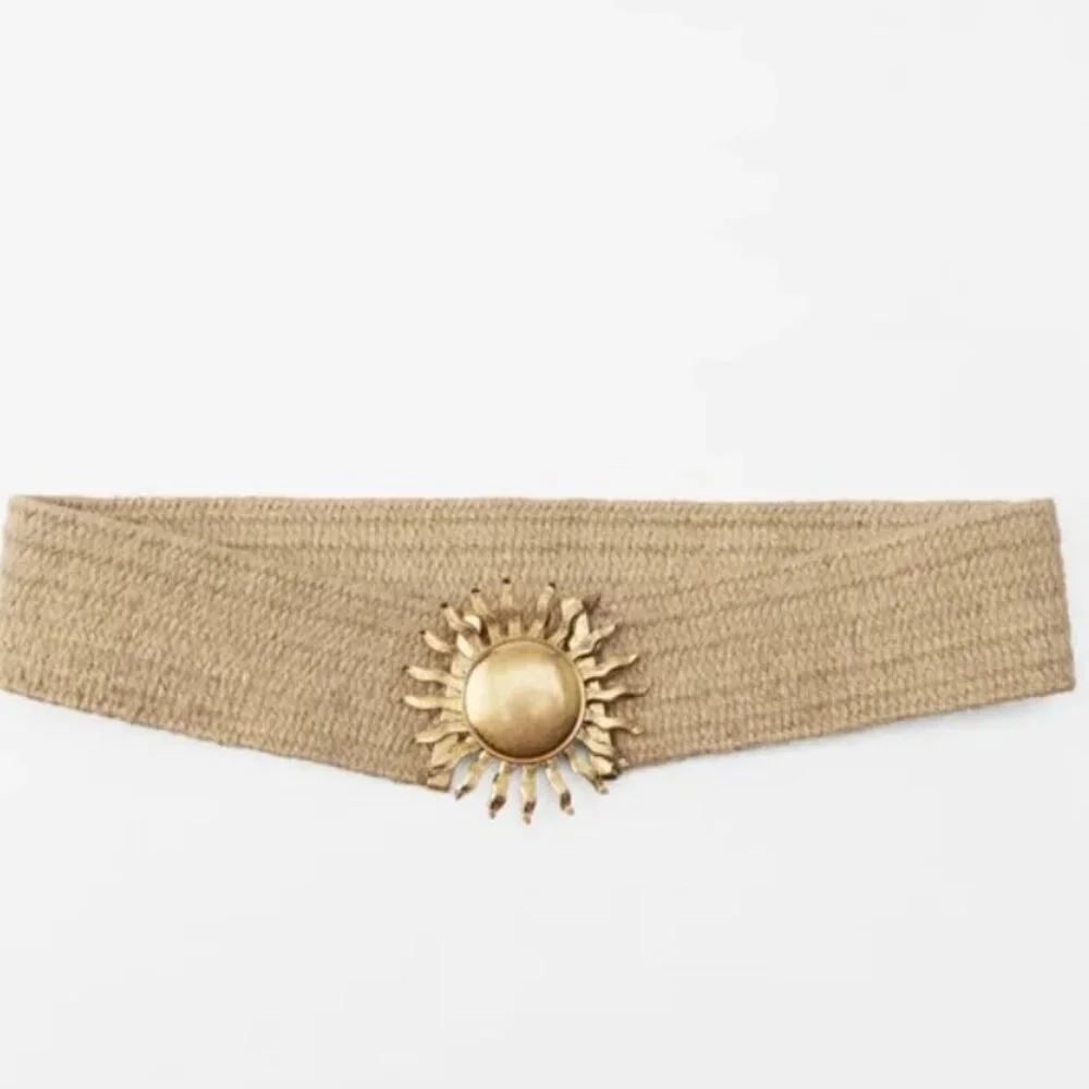 NWT Zara limited edition bohemian Stretchy Sun belt - Picture 6 of 7